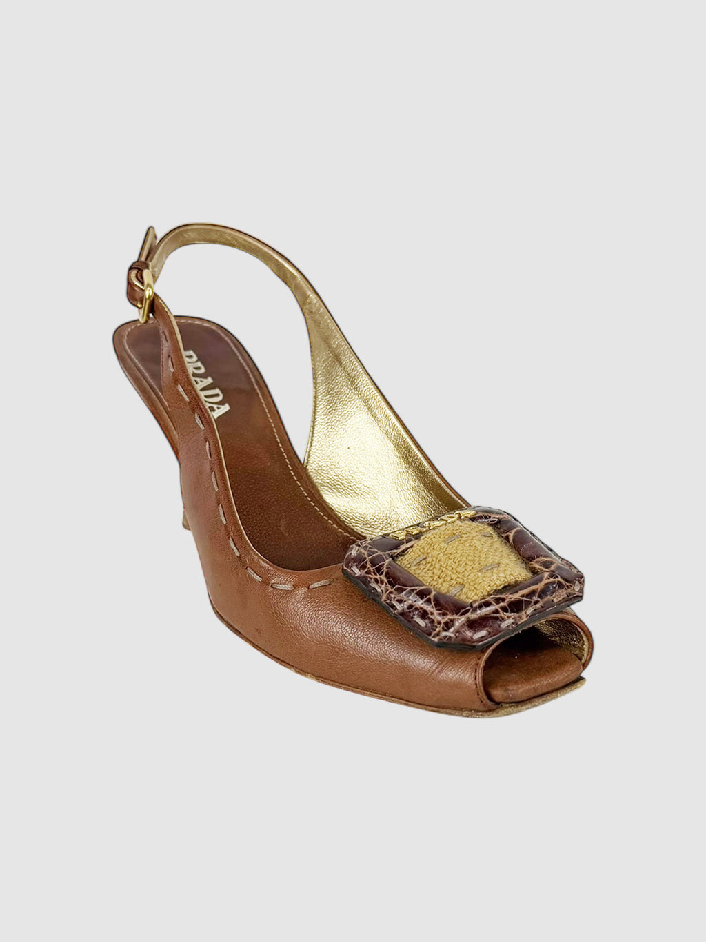 Slingback Buckle Pumps