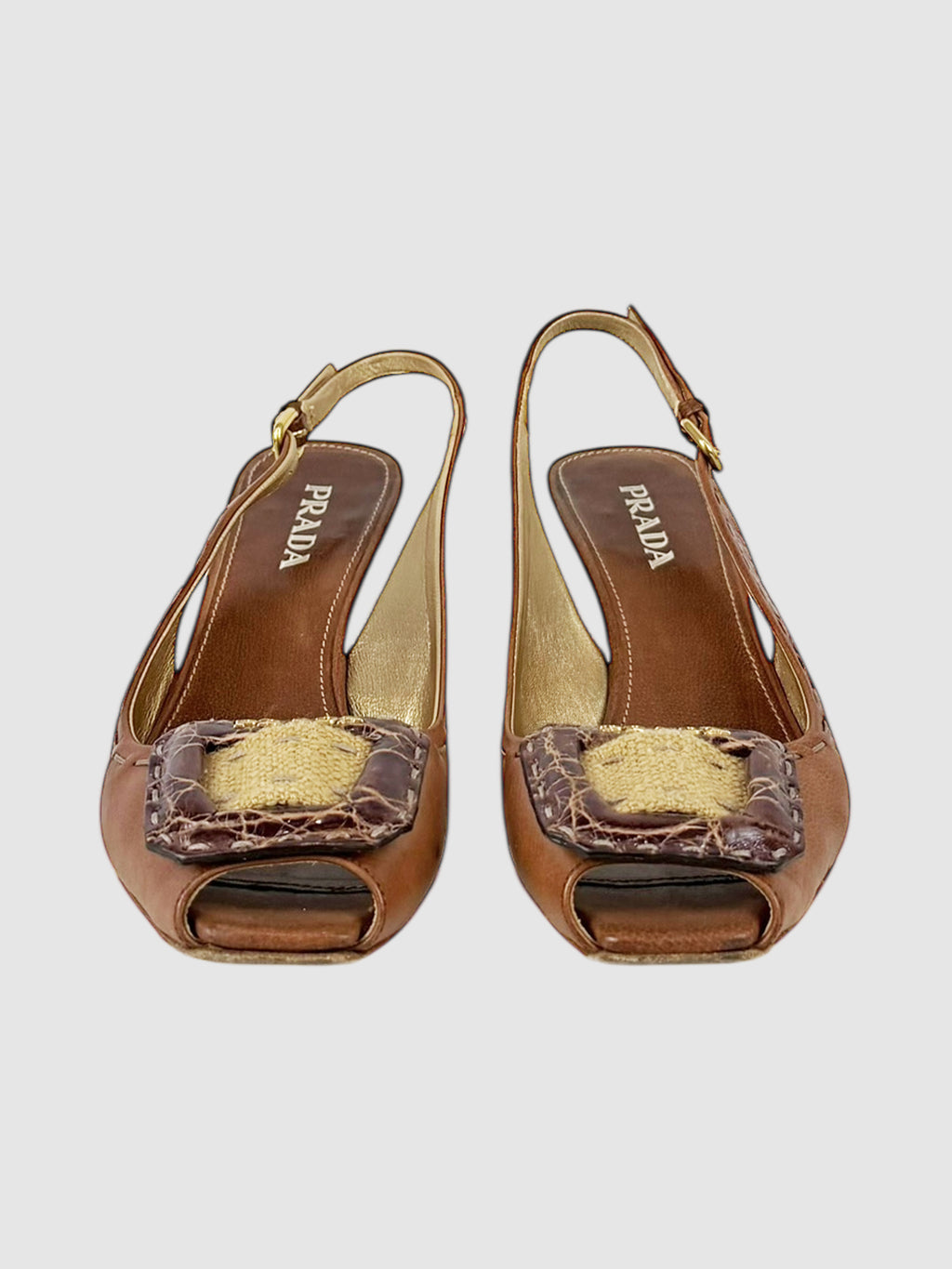 Slingback Buckle Pumps