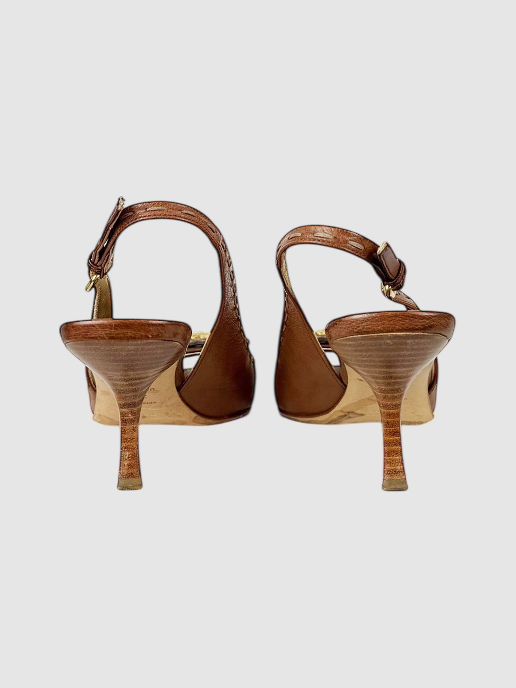 Slingback Buckle Pumps