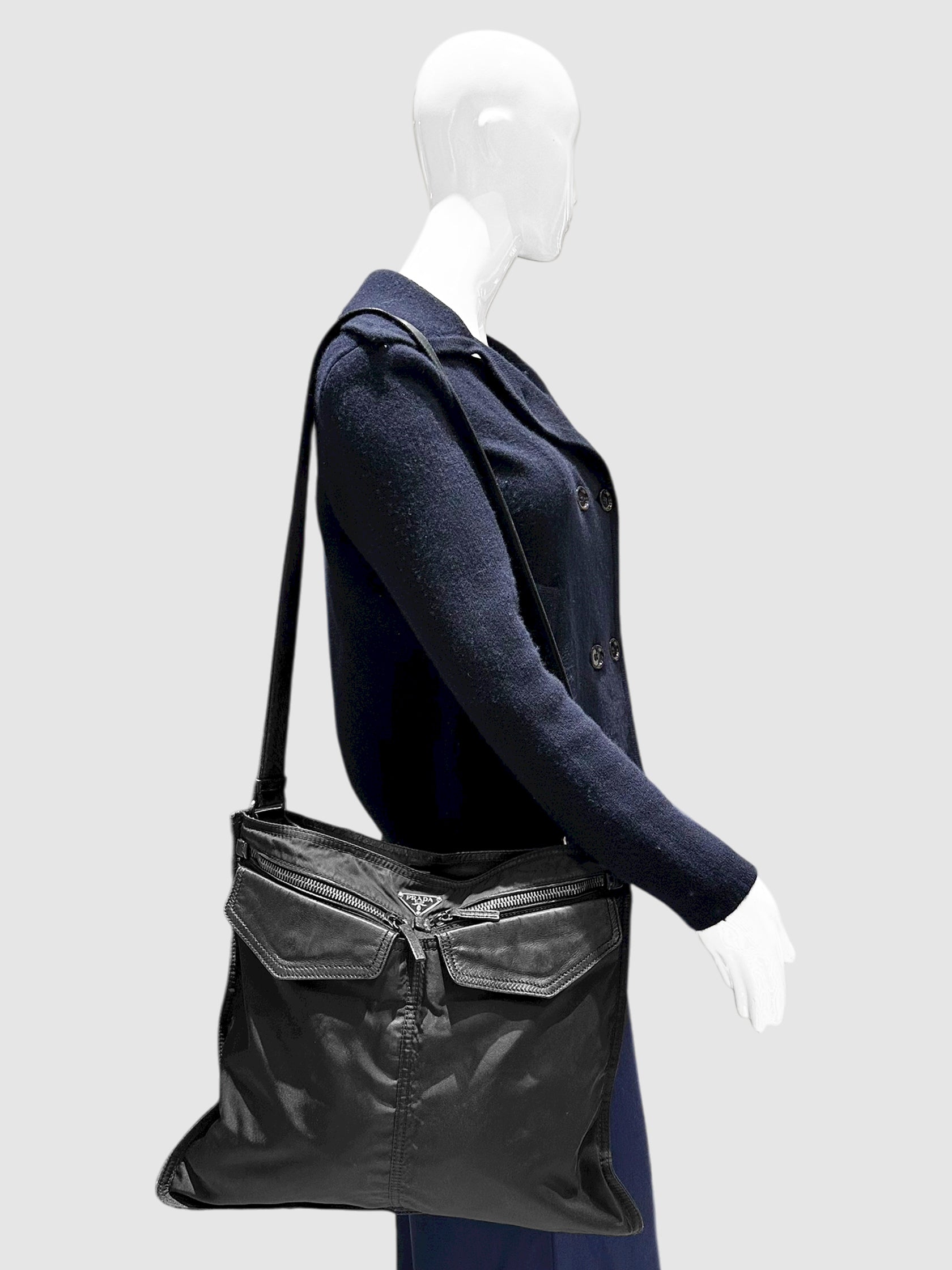 Pocketed Crossbody Bag