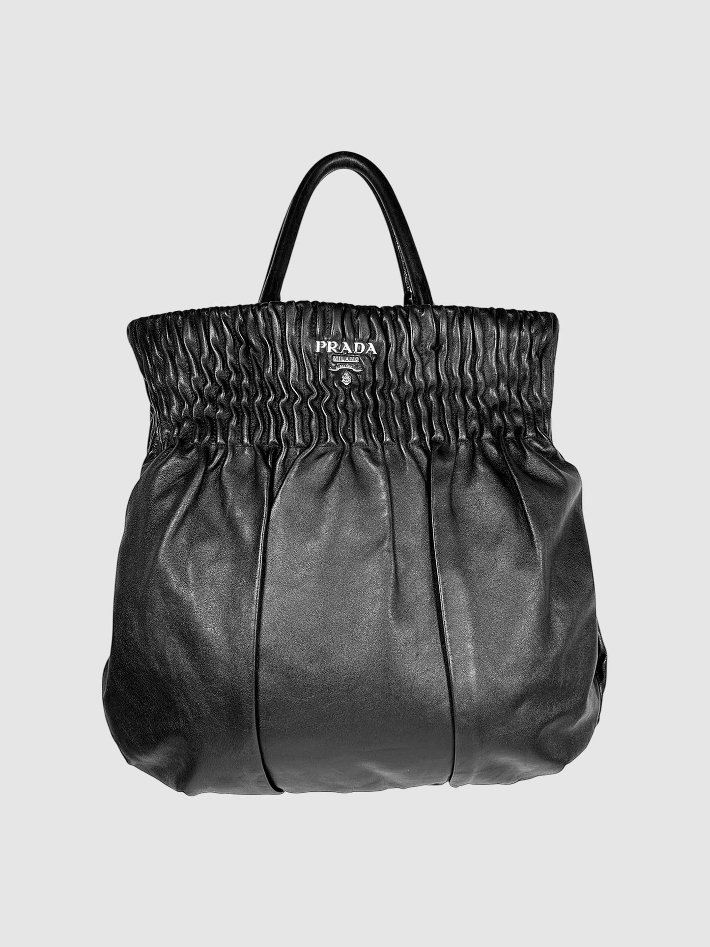 Nappa Handle Bag