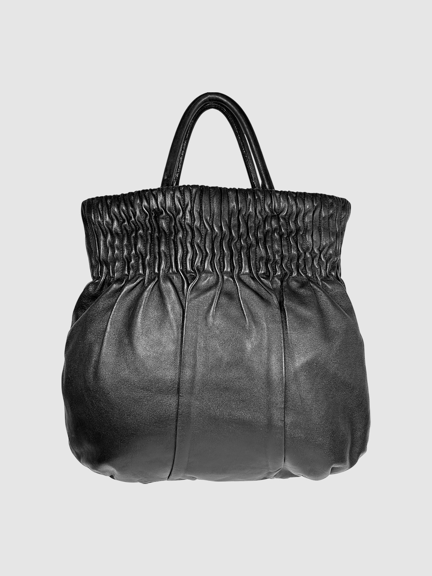 Nappa Handle Bag
