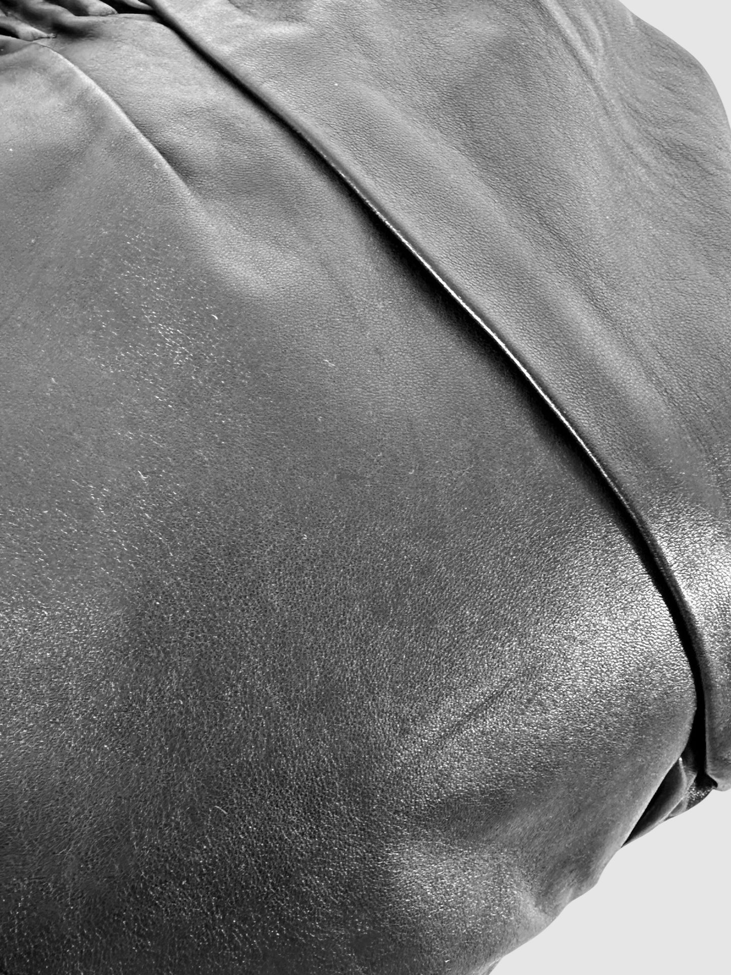 Nappa Handle Bag