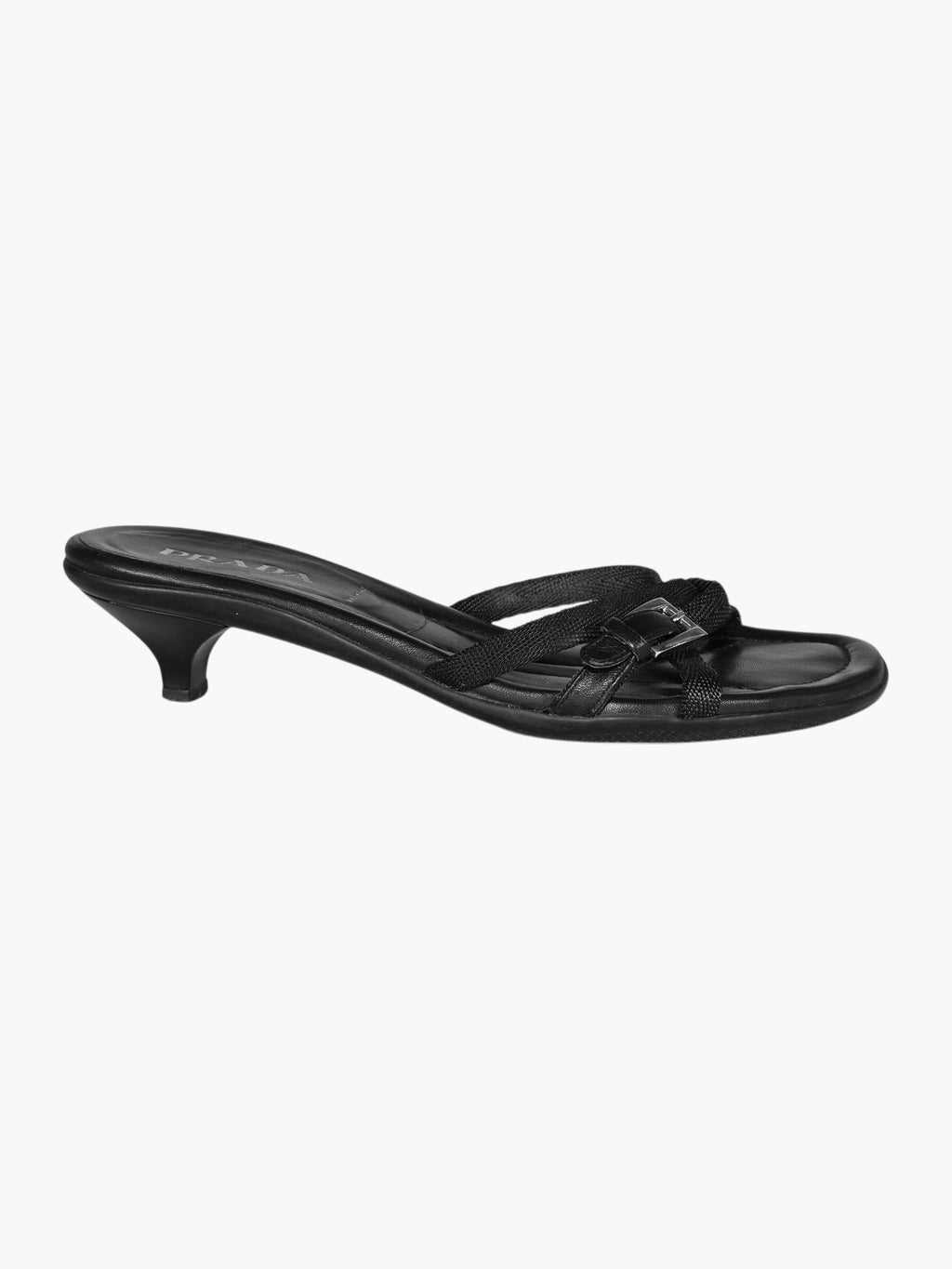 Strappy Kitten Heels