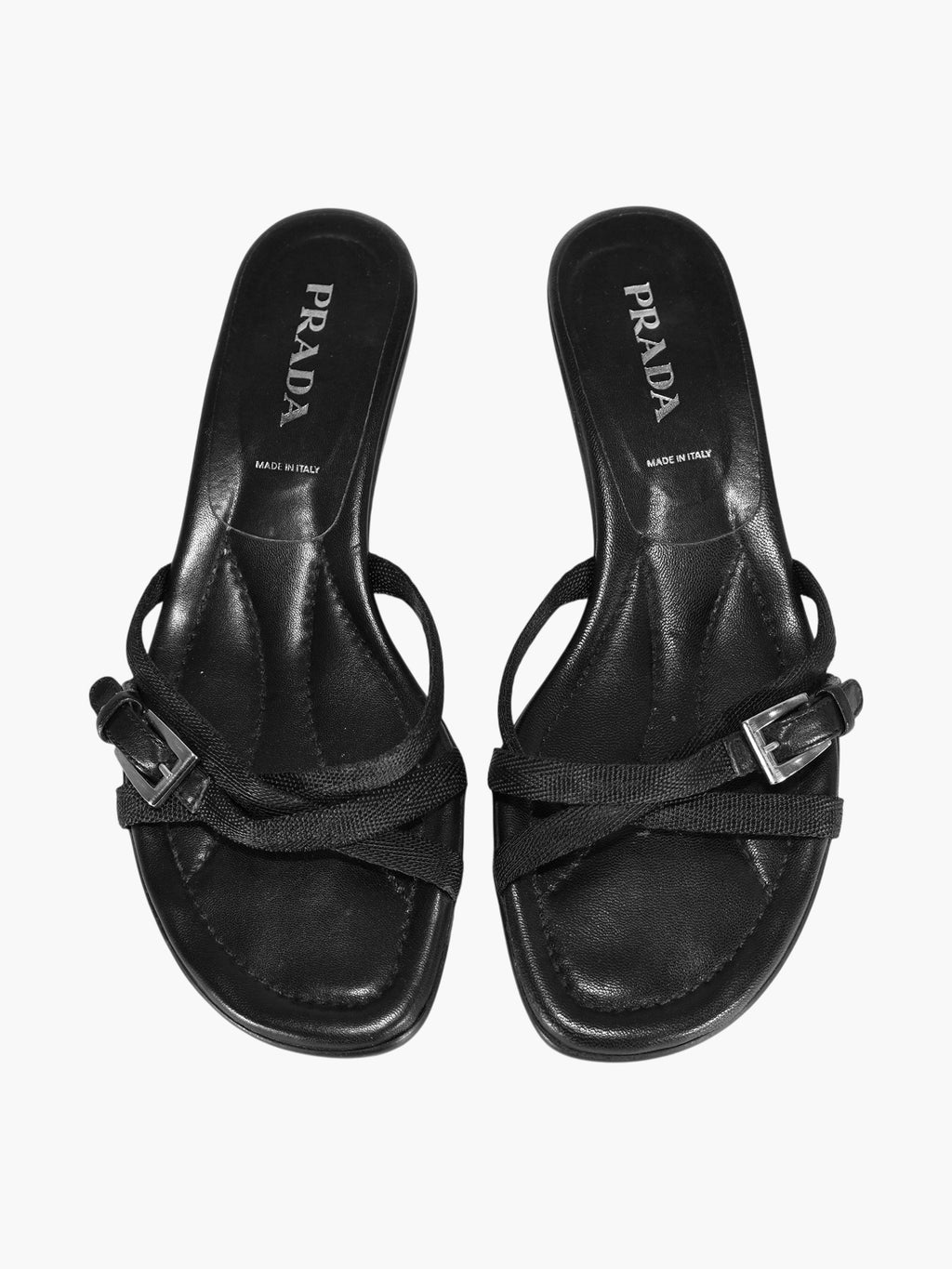 Strappy Kitten Heels