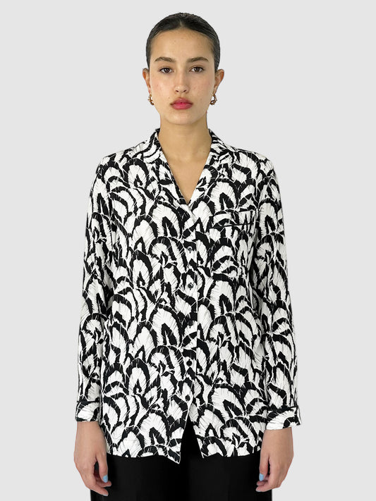 Silk Printed Top