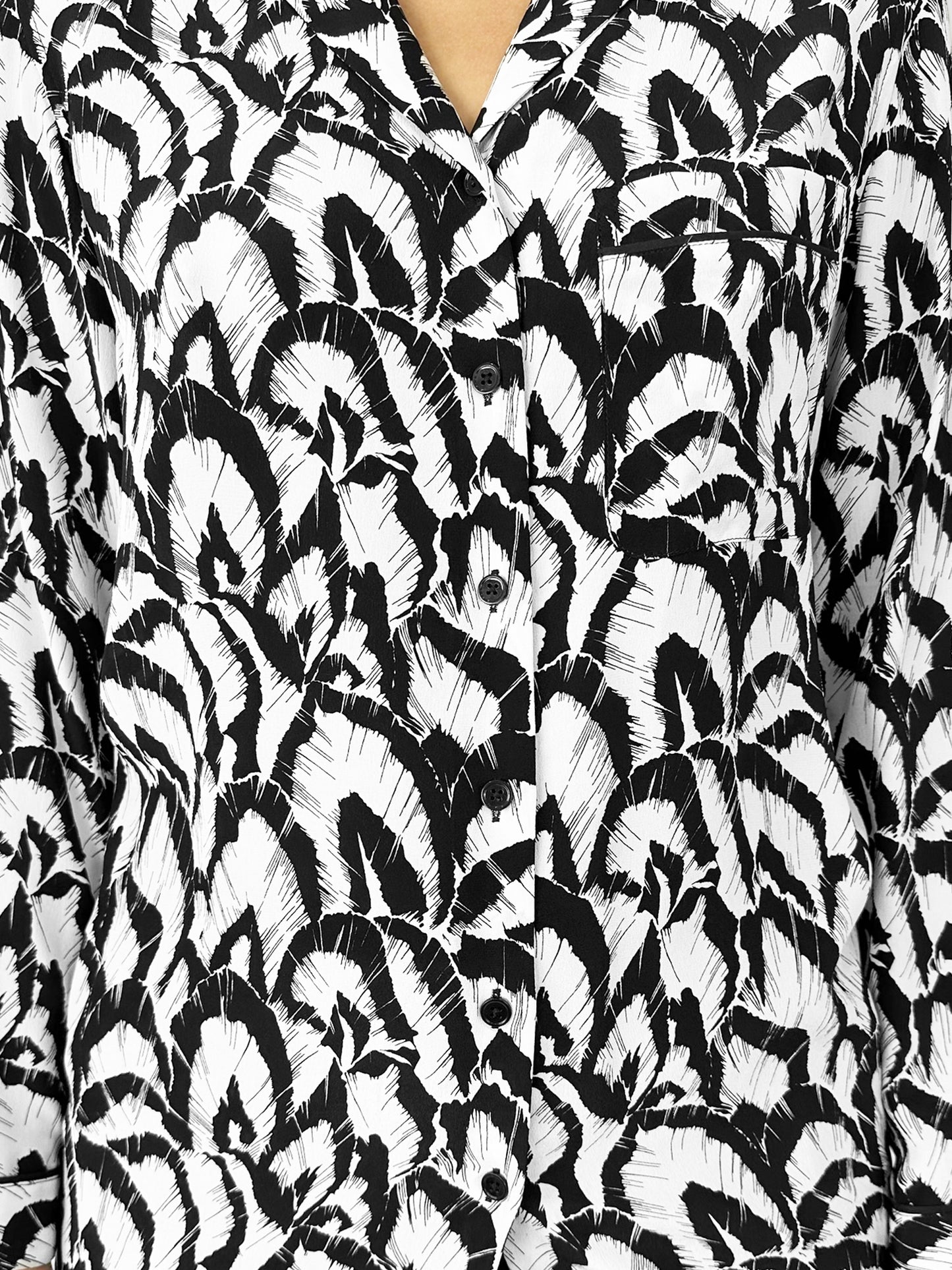 Silk Printed Top