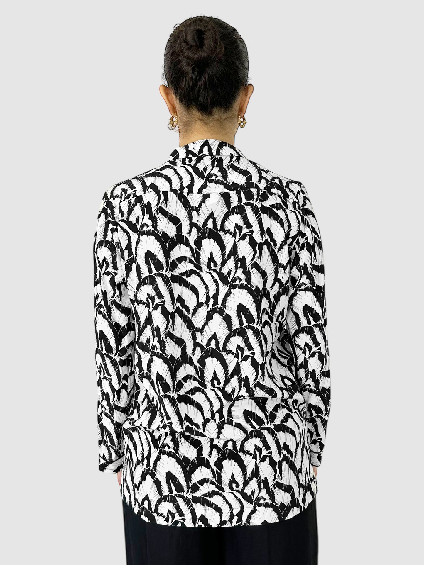 Silk Printed Top
