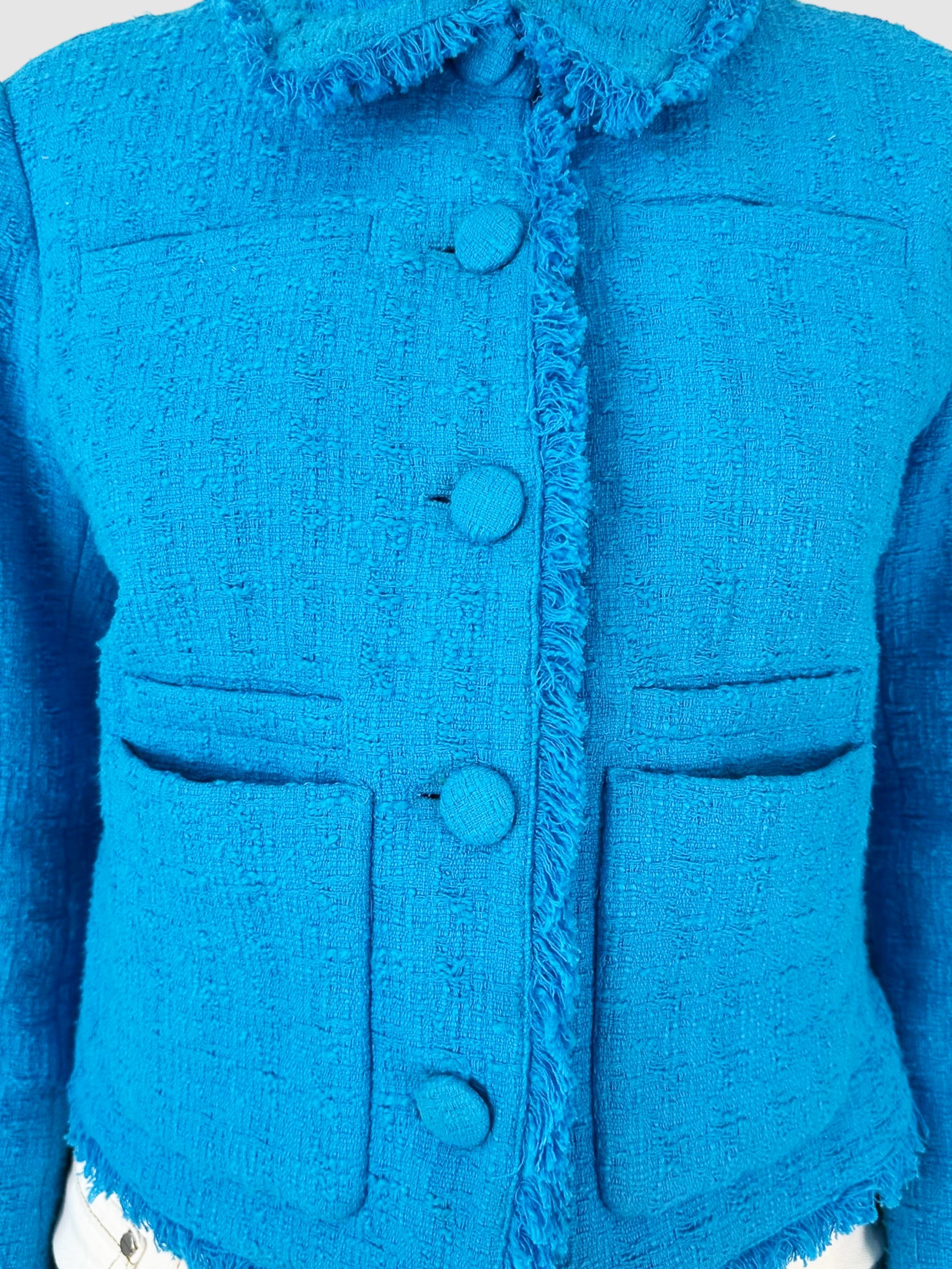 Cropped Tweed Jacket