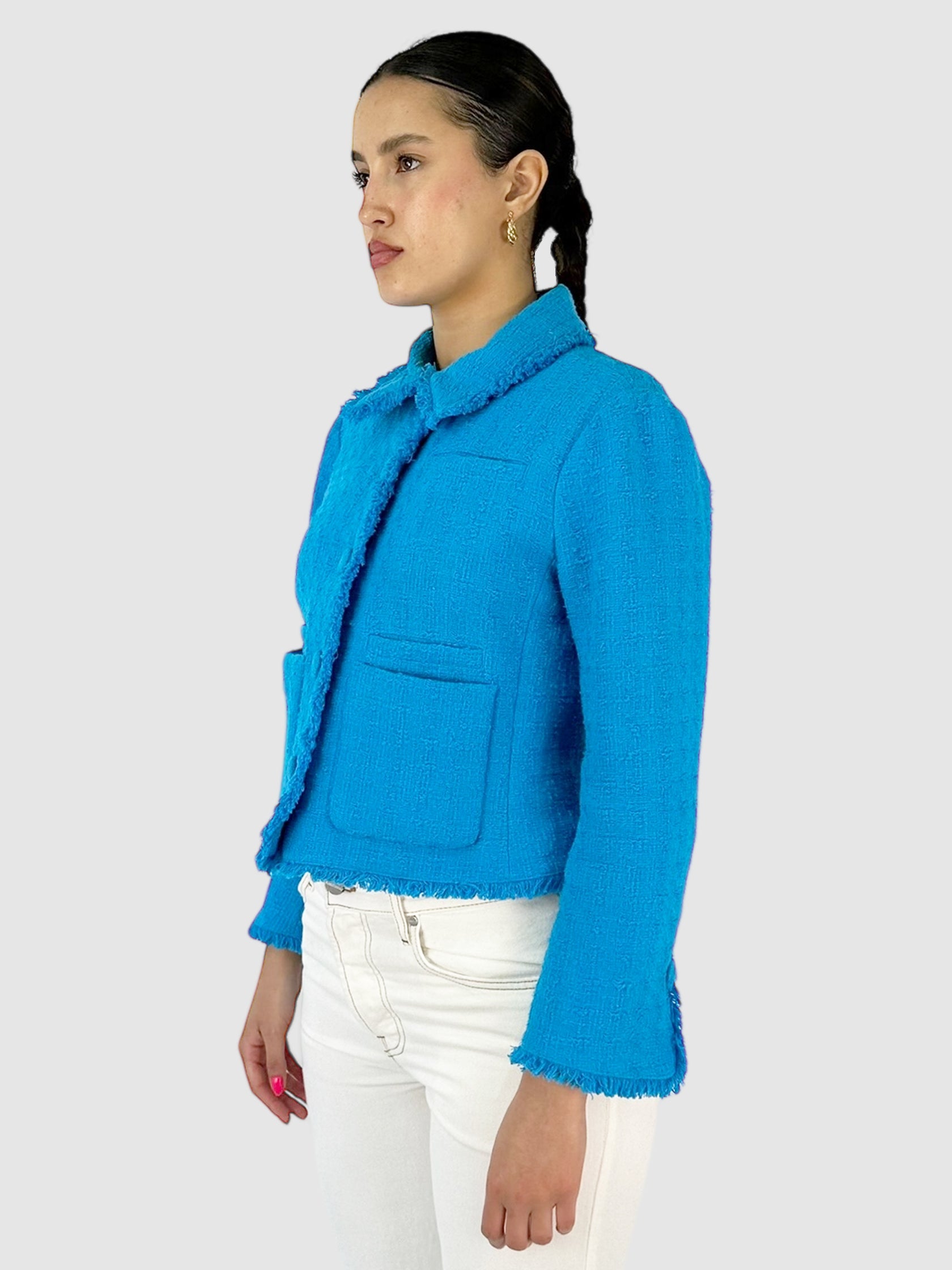 Cropped Tweed Jacket