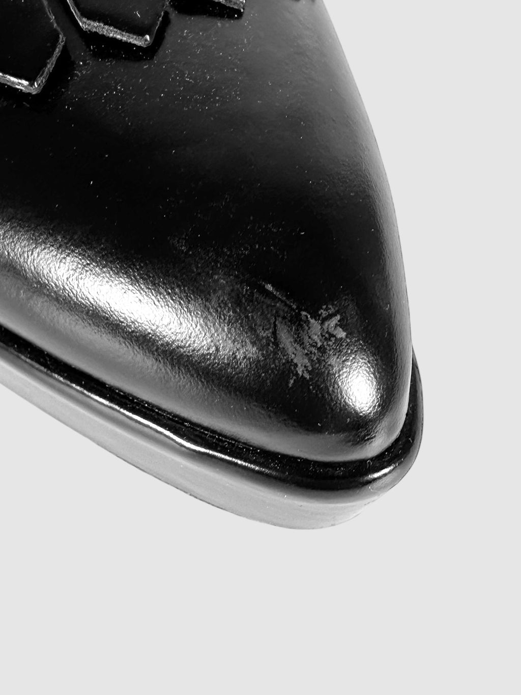 Spazzolato Platform Oxford Shoes