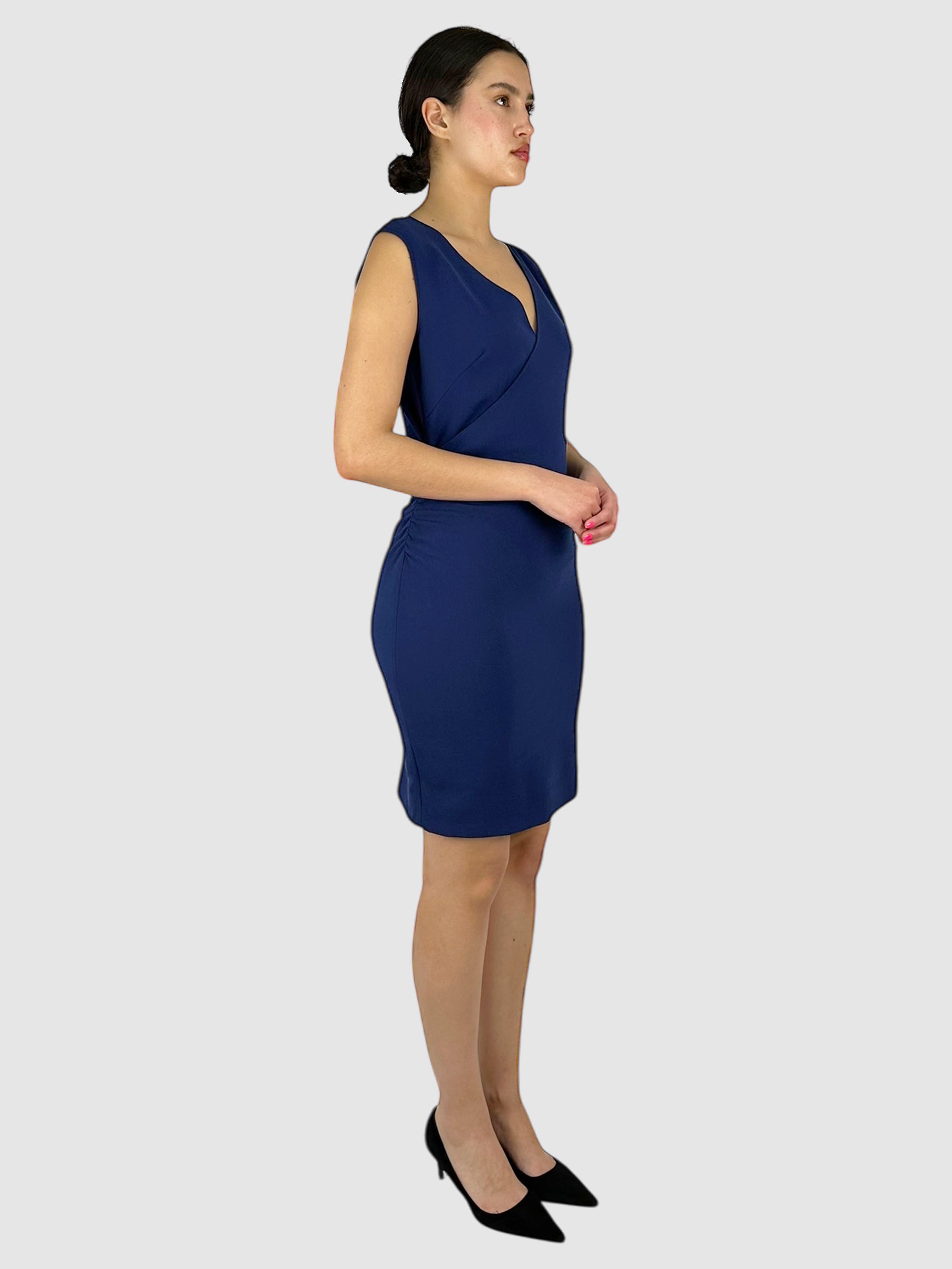 V-Neck Midi Dress - Size 12