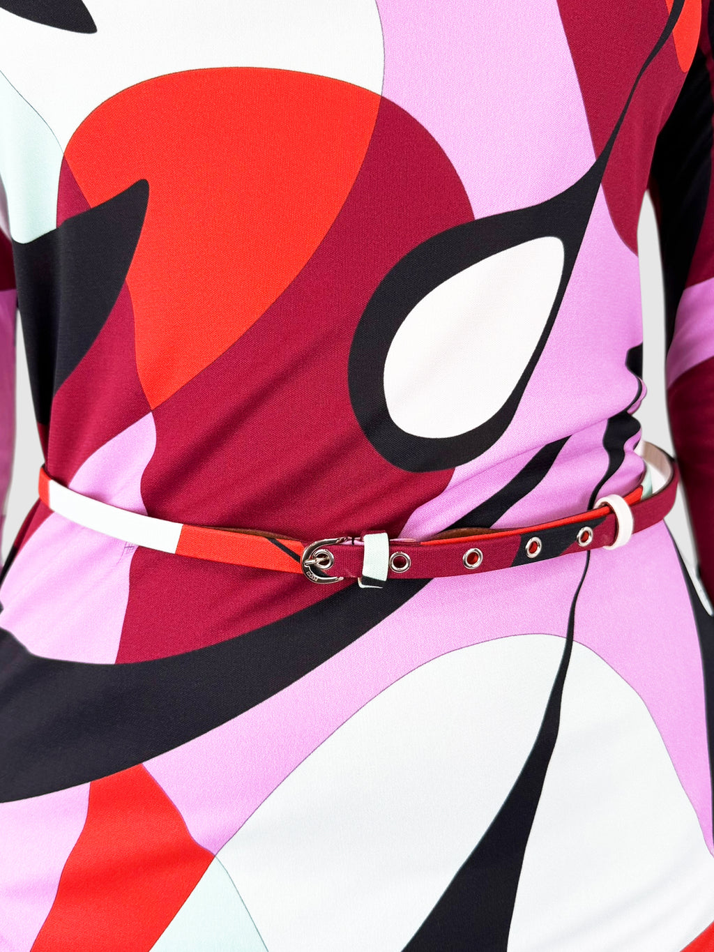 Printed Midi Dress