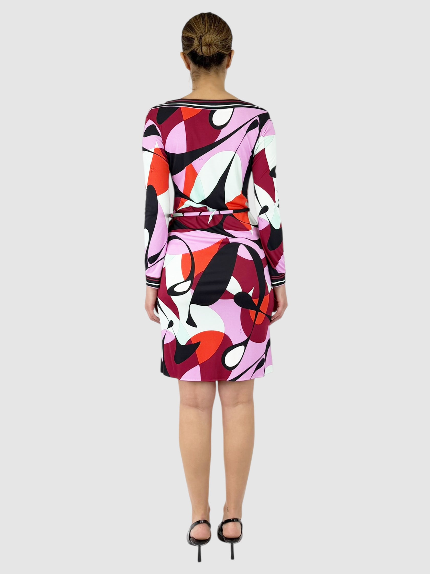 Printed Midi Dress