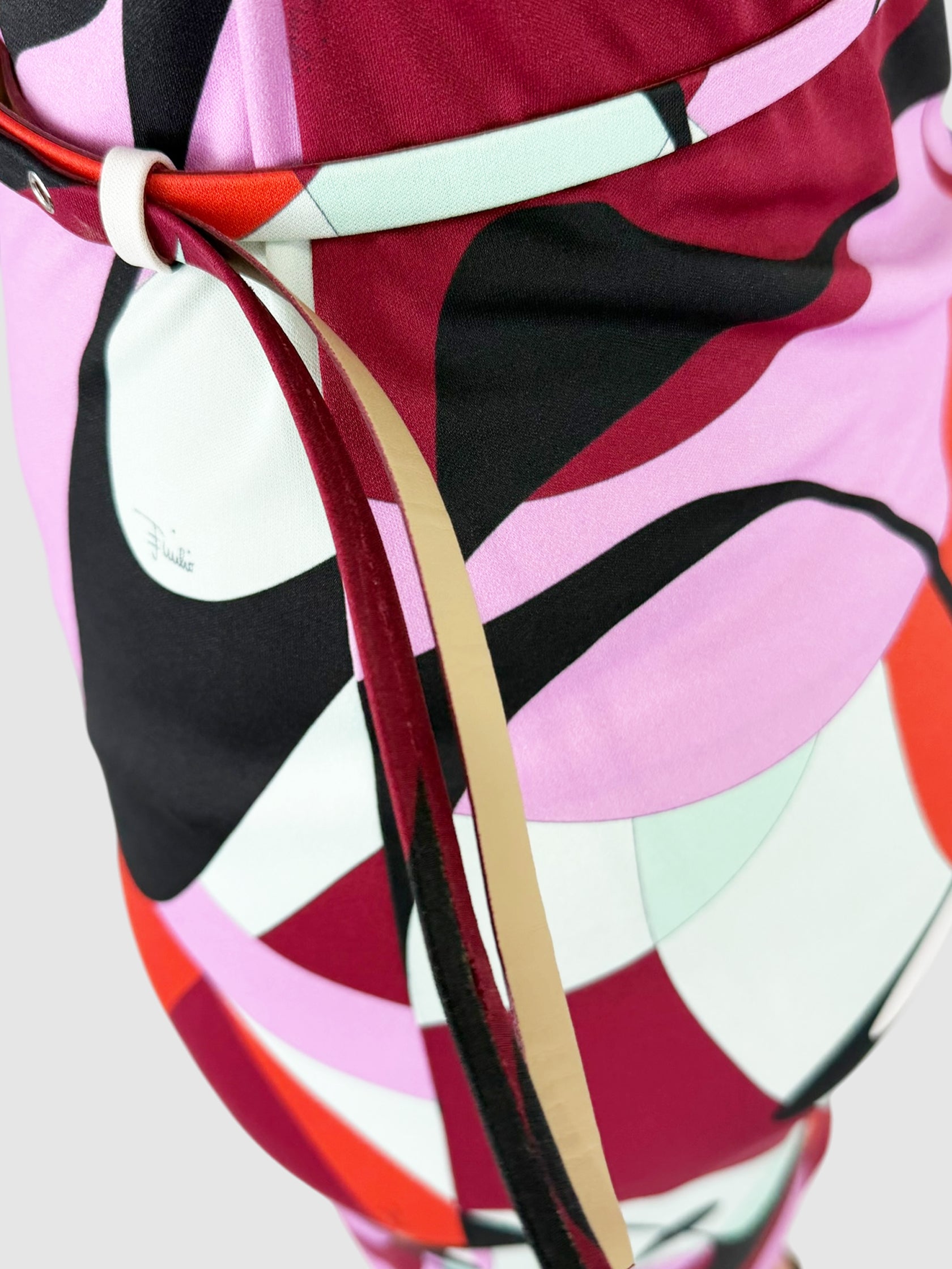 Printed Midi Dress