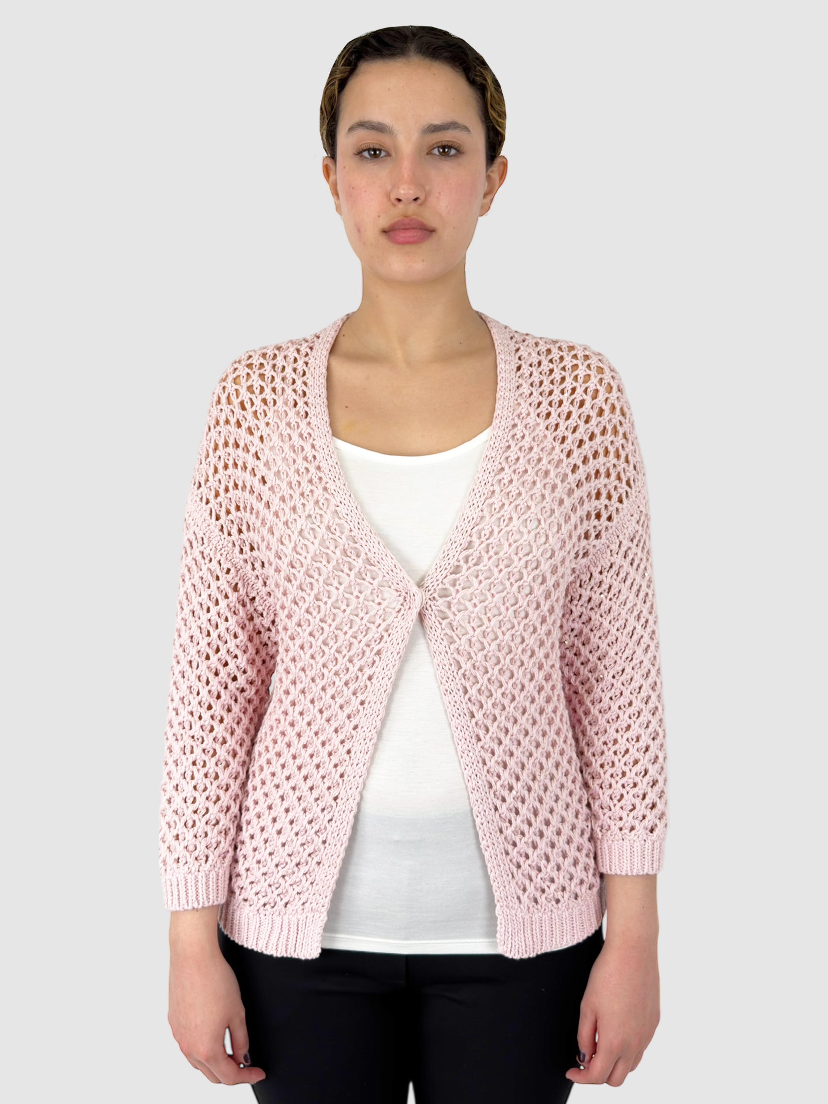 Knit Sequinned Cardigan