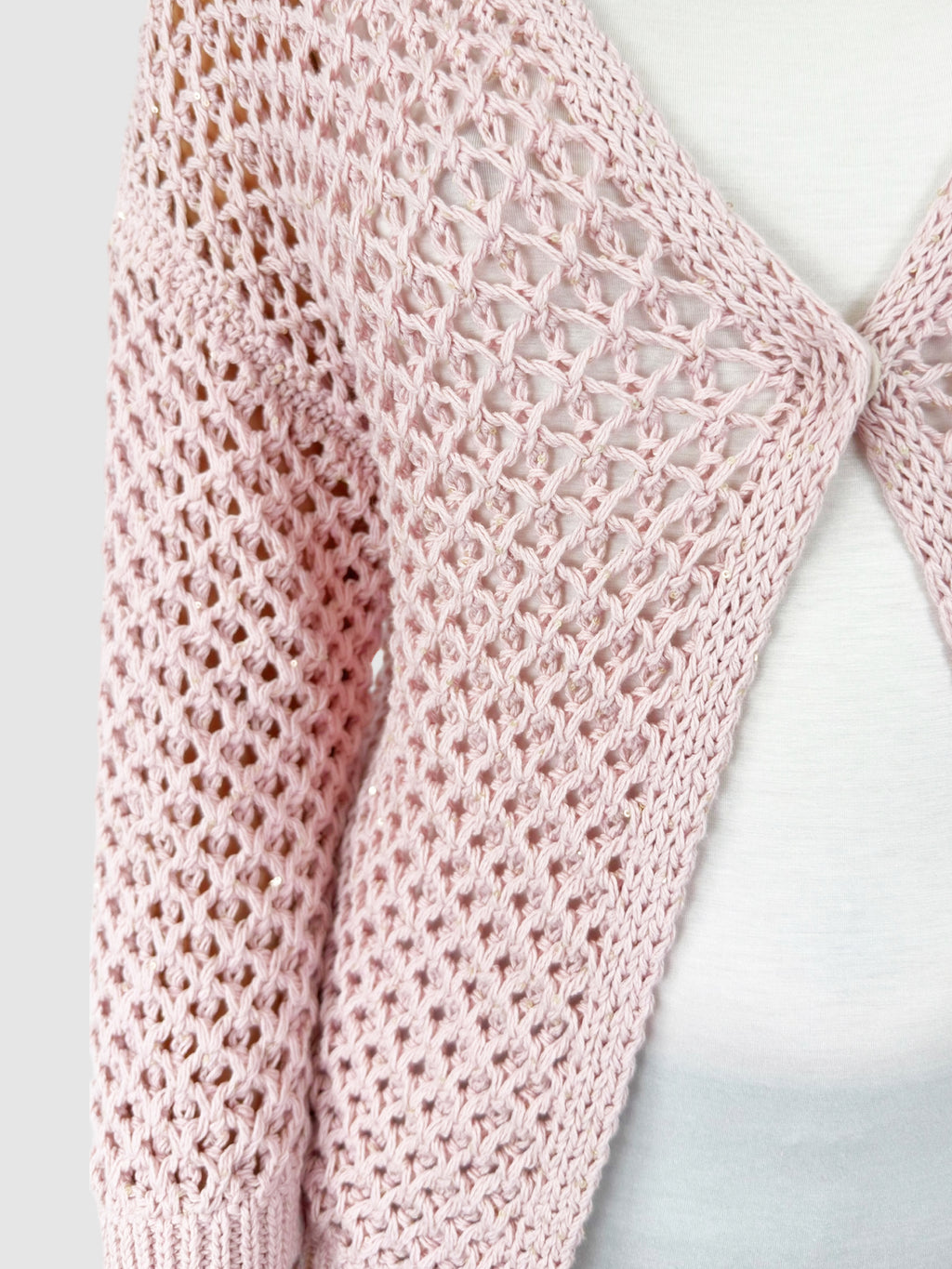 Knit Sequinned Cardigan
