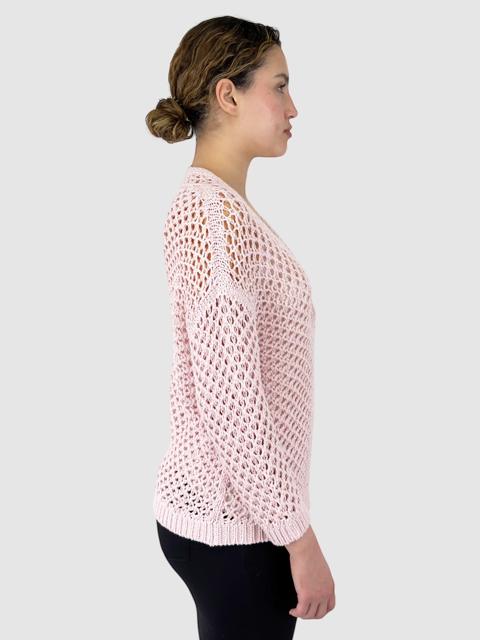 Knit Sequinned Cardigan