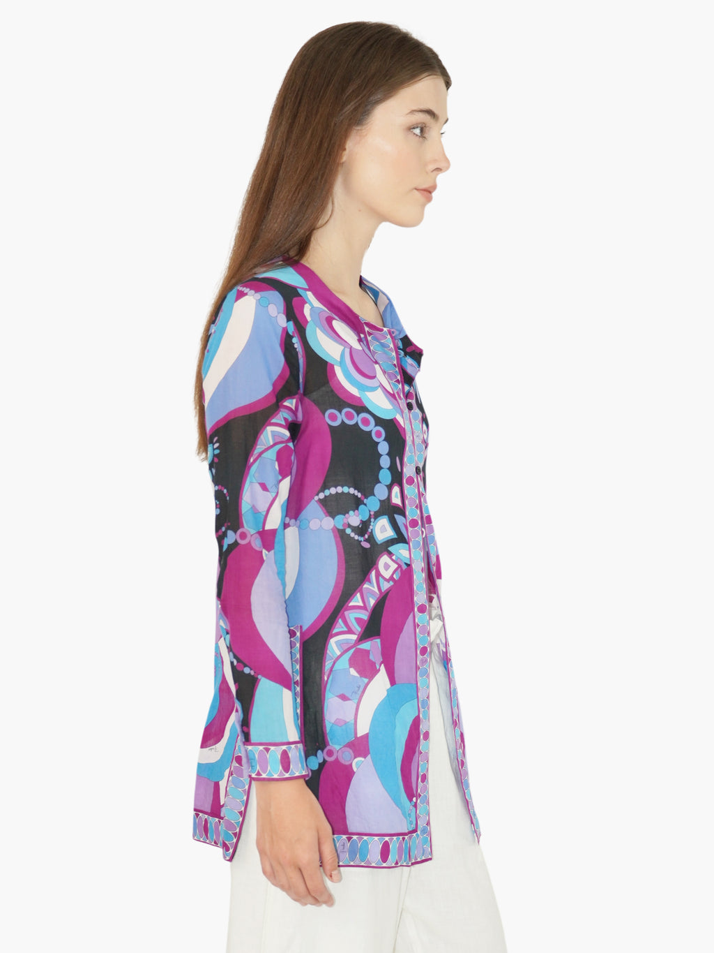 Retro Print Top