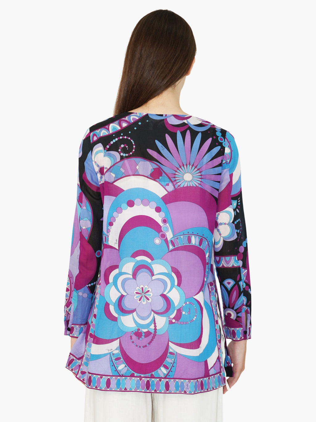 Retro Print Top
