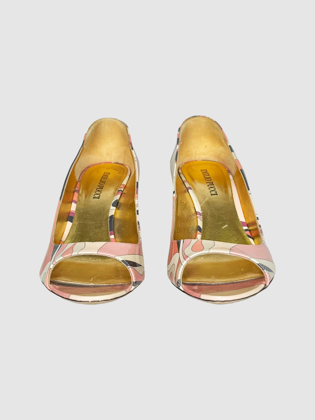 Abstract Print Pumps - Size 39