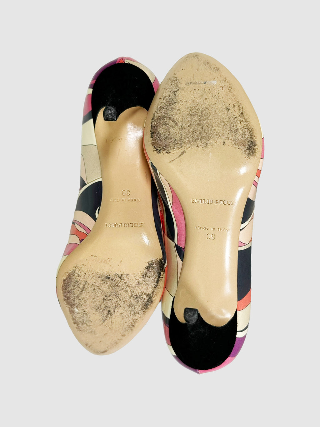 Abstract Print Pumps - Size 39