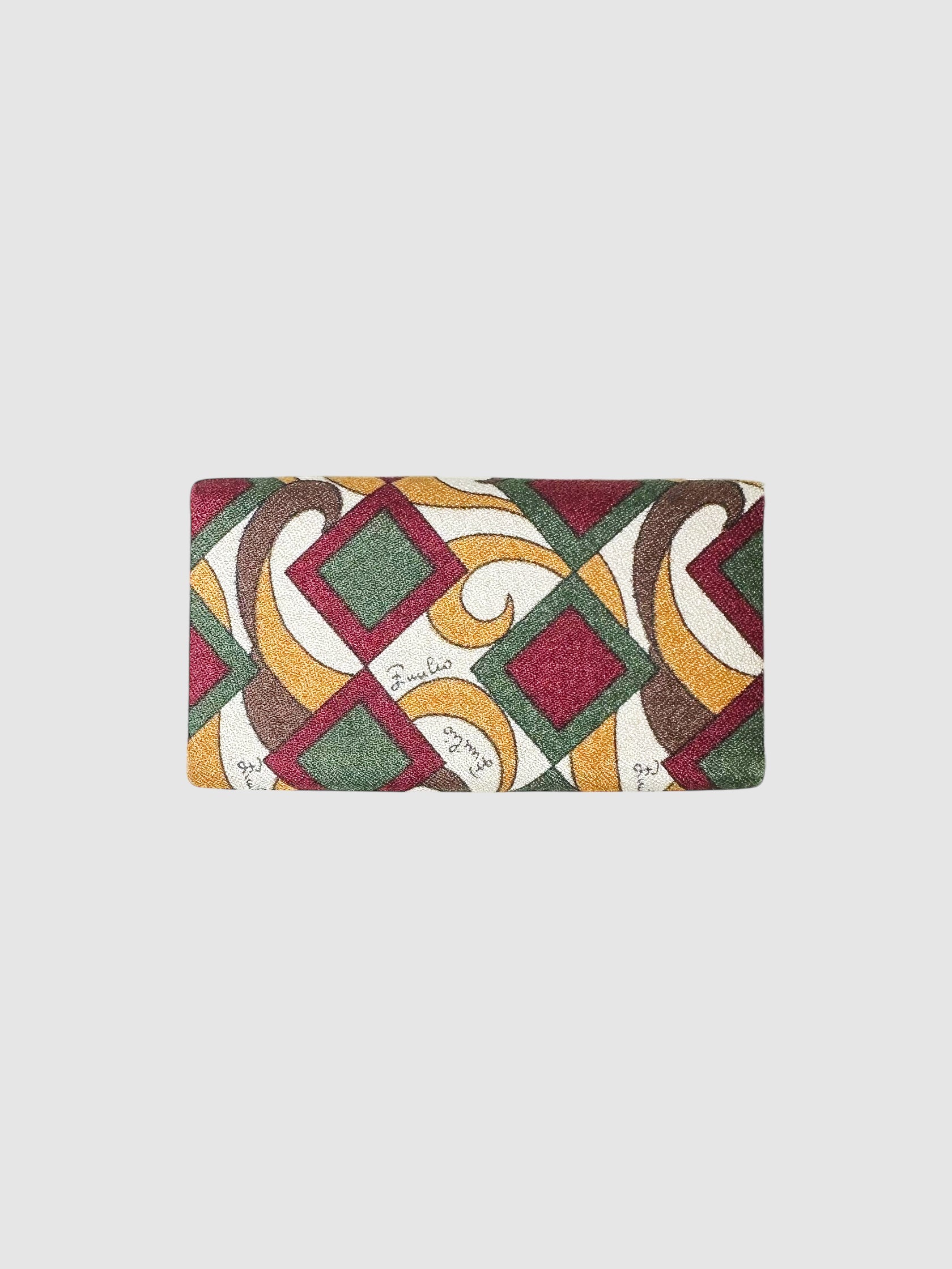 Patterned Bifold Snap Key Holder