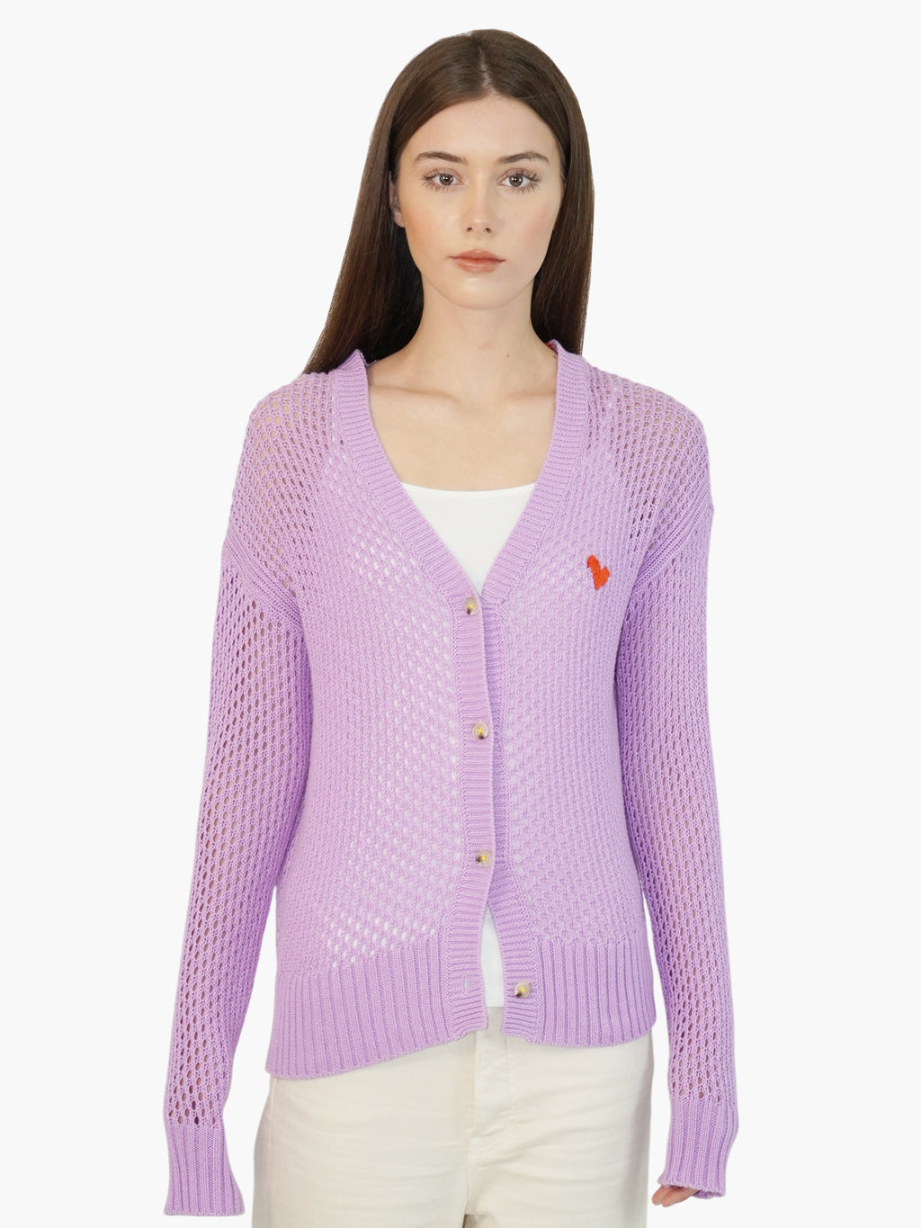 Open-Knit Cardigan