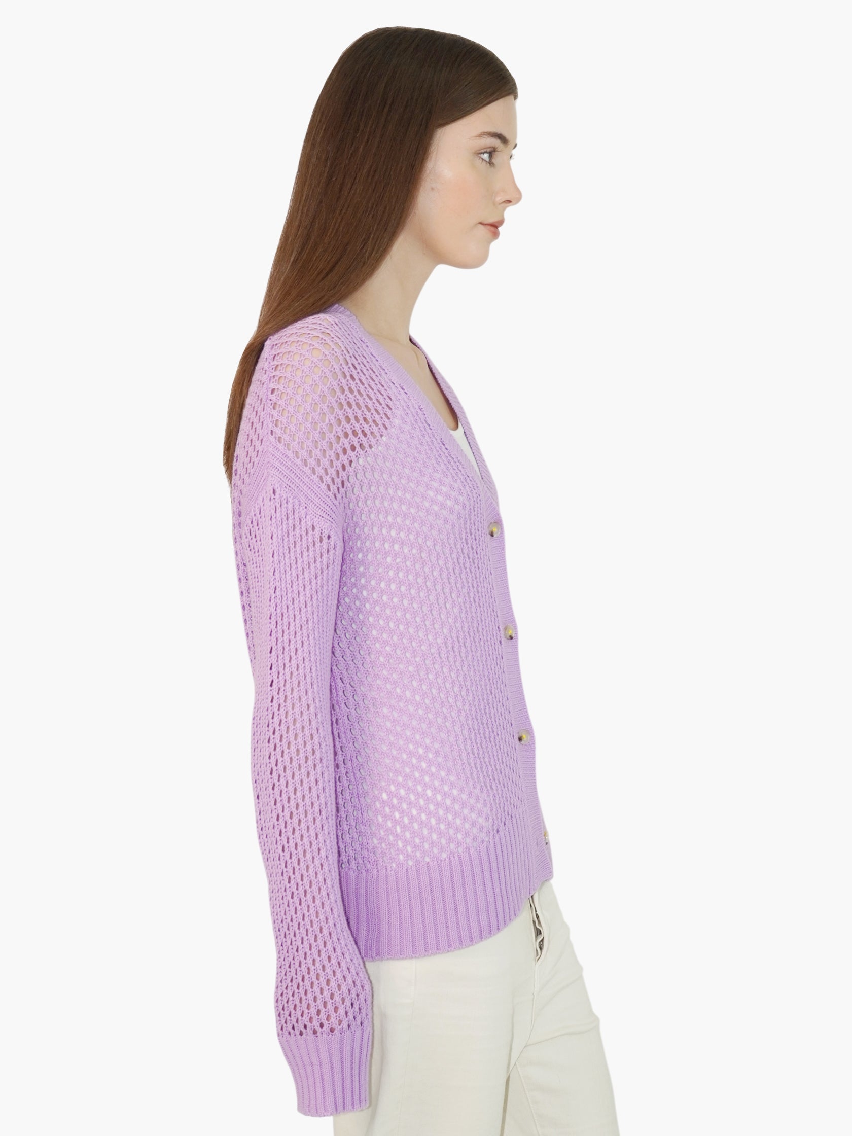 Open-Knit Cardigan