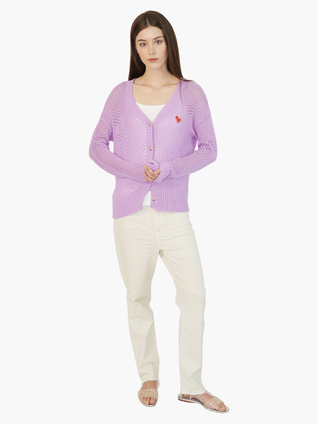 Open-Knit Cardigan
