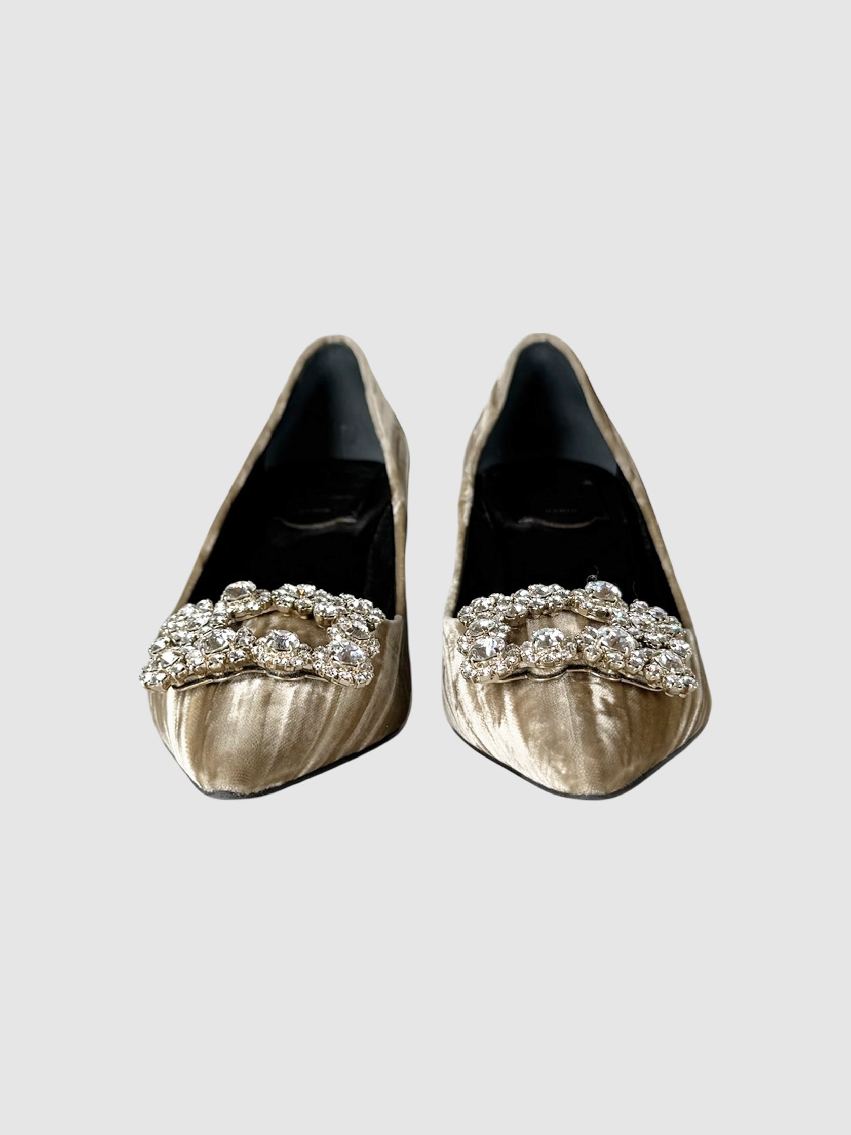 Velvet Kitten Heels