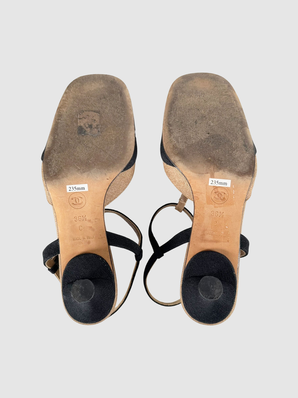 T-Strap Slingback Heels