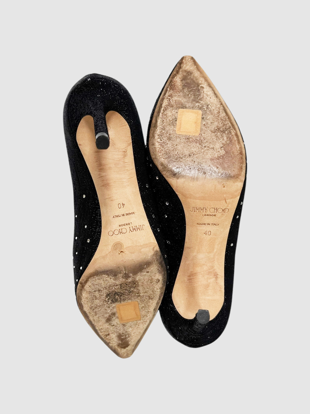 Crystal Embellished Pumps - Size 40