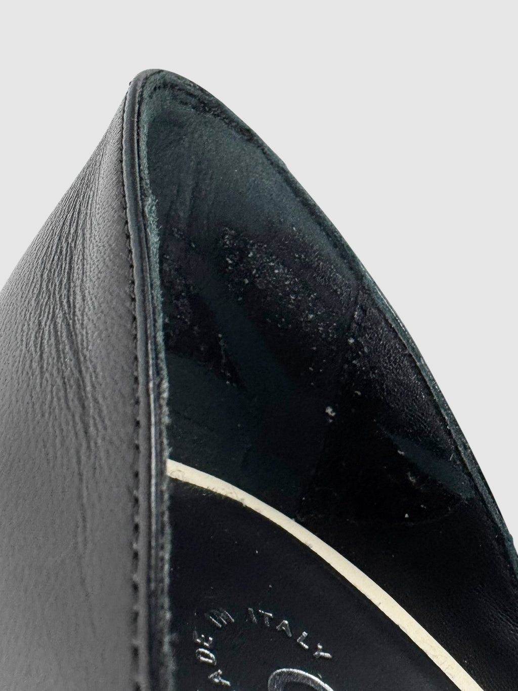Two-Tone Leather Pumps