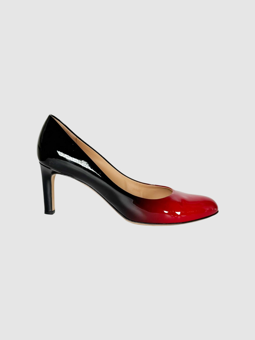 Salvatore Ferragamo Ombré Patent Leather Pumps, Size 9 Luxury Designer Resale Consignment Toronto