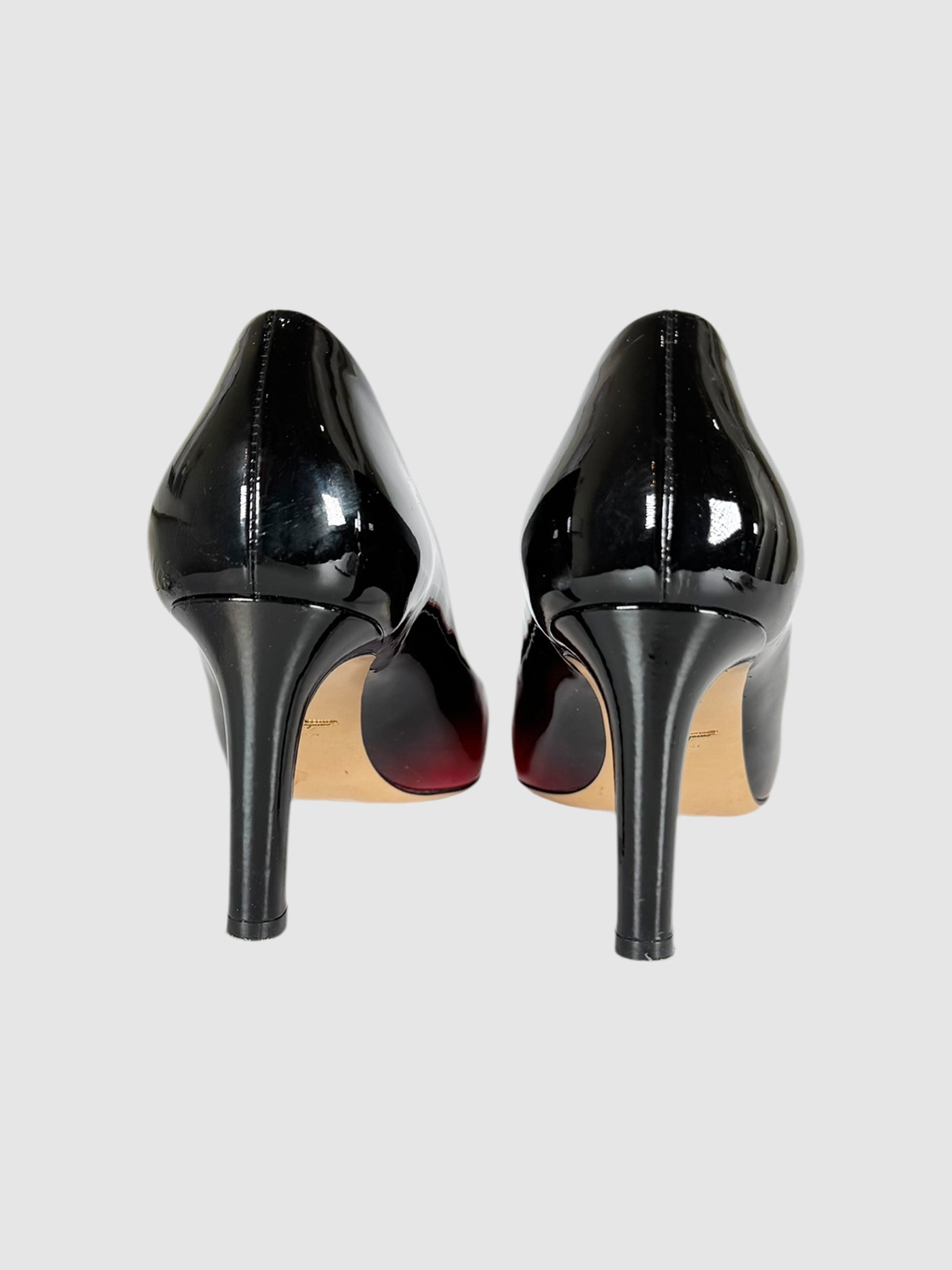 Ombré Patent Leather Pumps - Size 9
