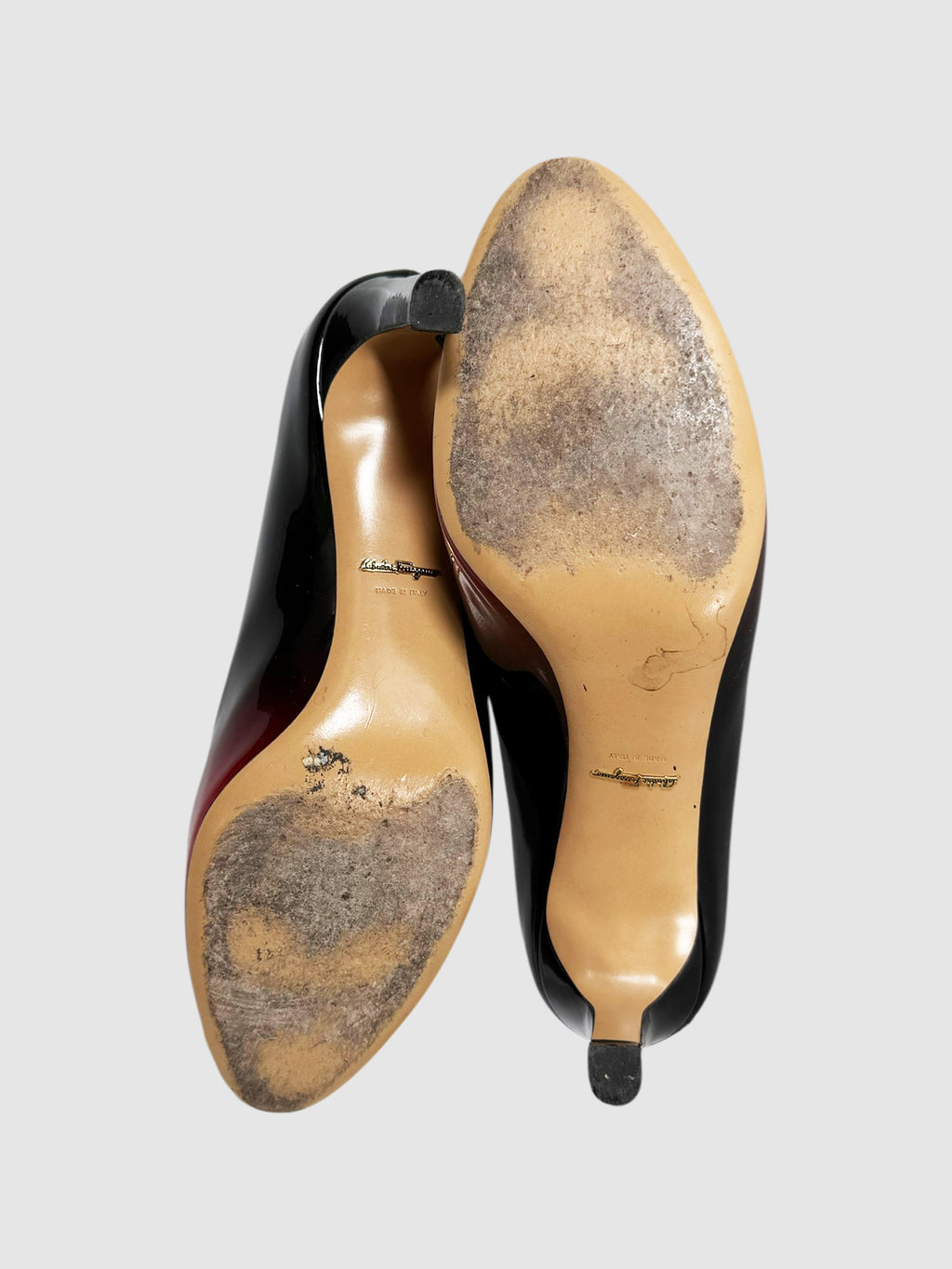 Ombré Patent Leather Pumps - Size 9