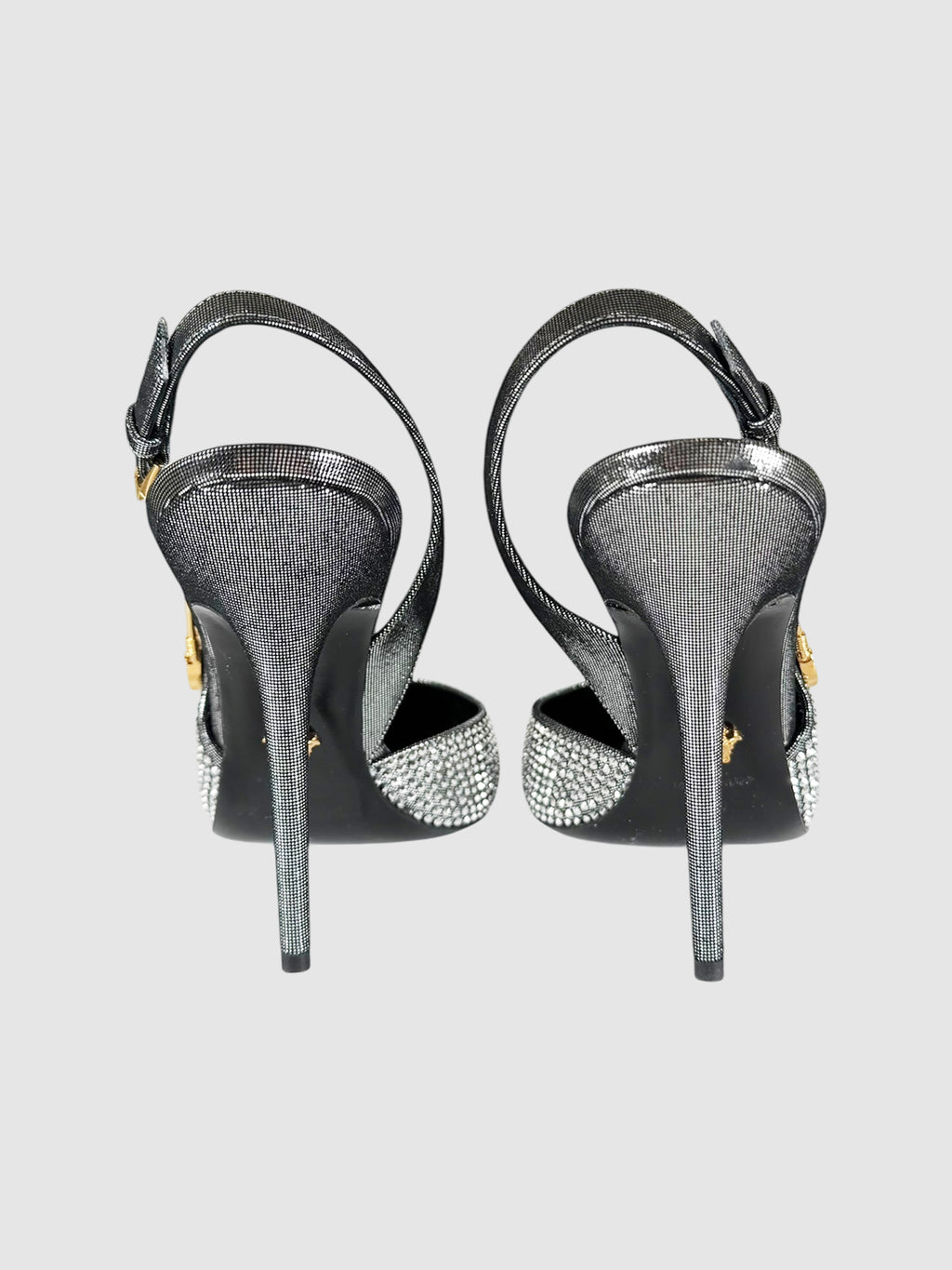 Crystal Slingback Pumps