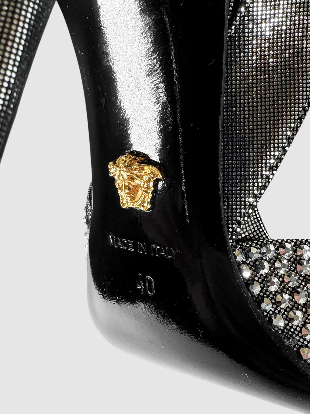 Crystal Slingback Pumps