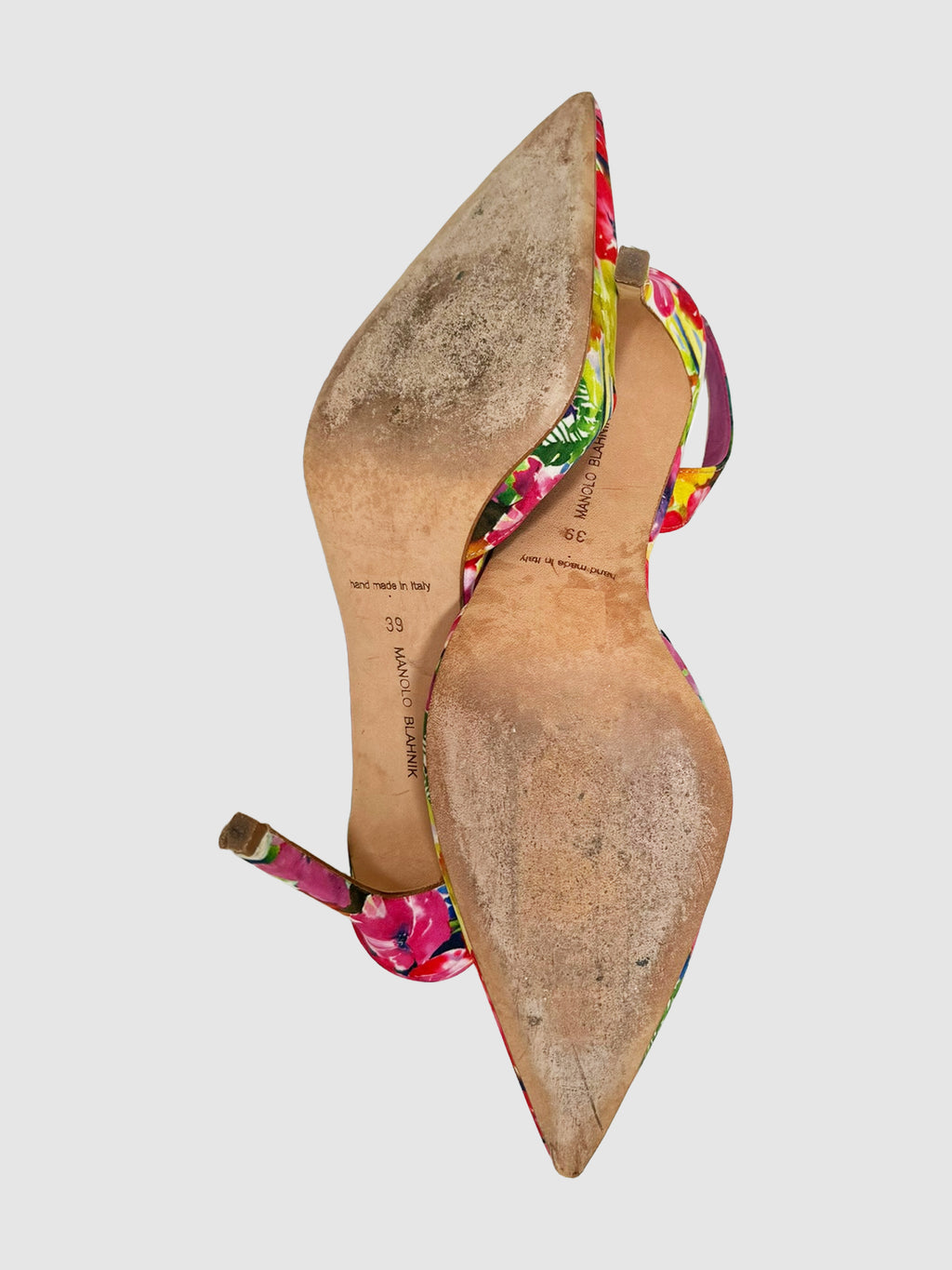 Carolyne Floral Print Slingback Pumps - Size 39