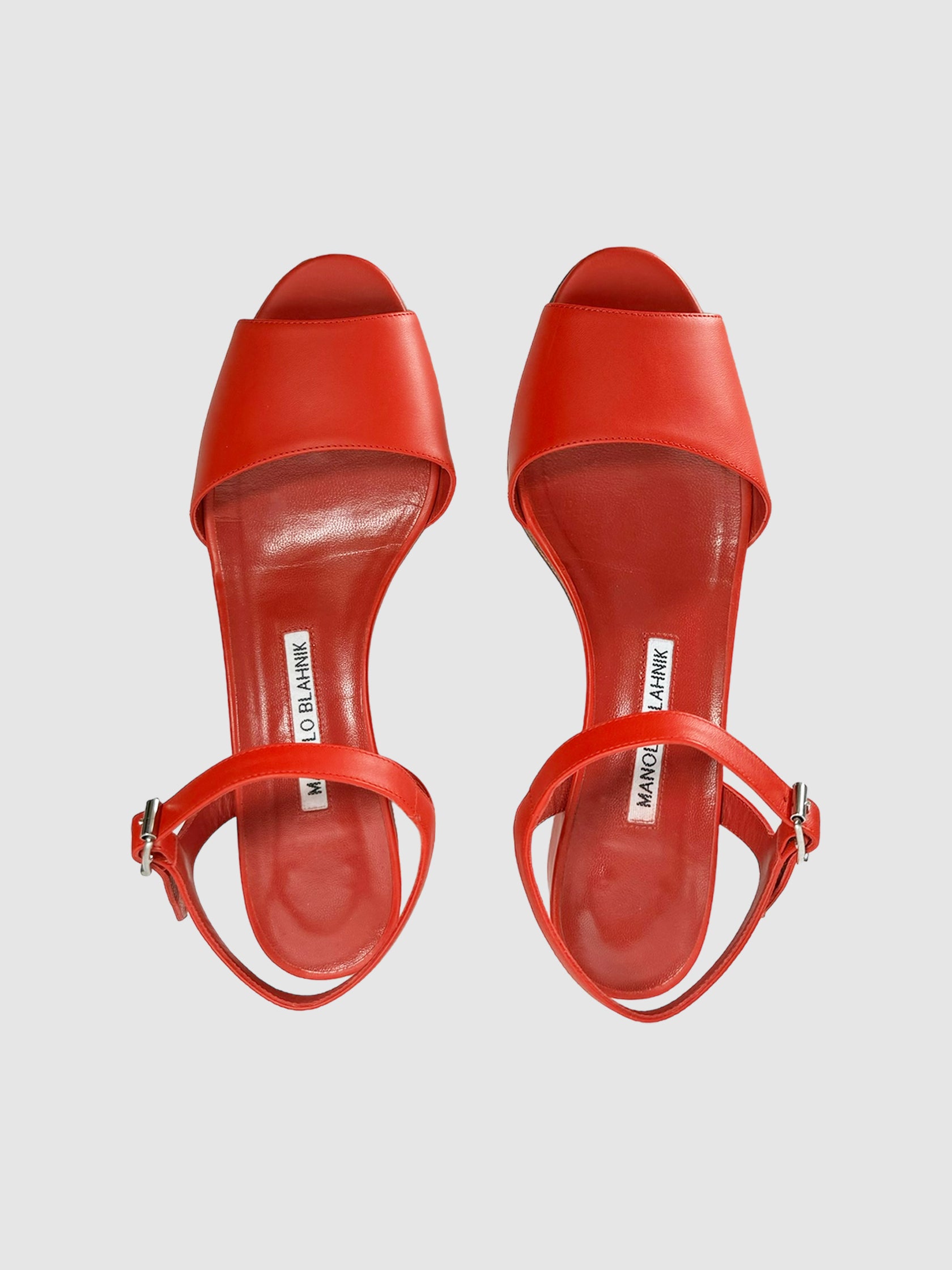 Affian Chunky Heel Sandals - Size 37.5