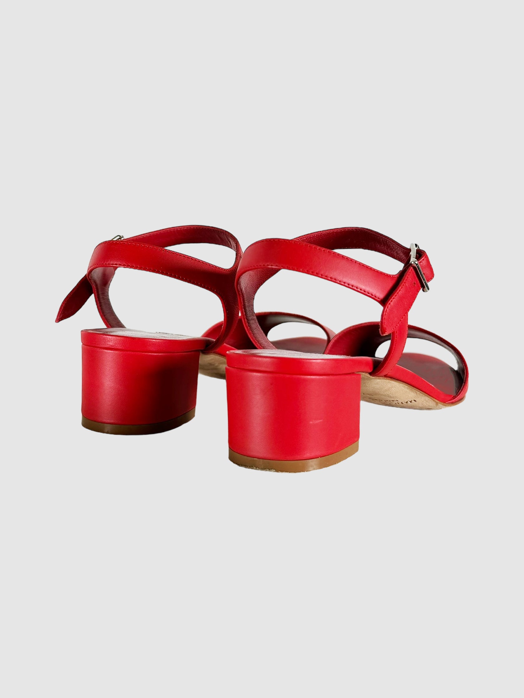 Affian Chunky Heel Sandals - Size 37.5