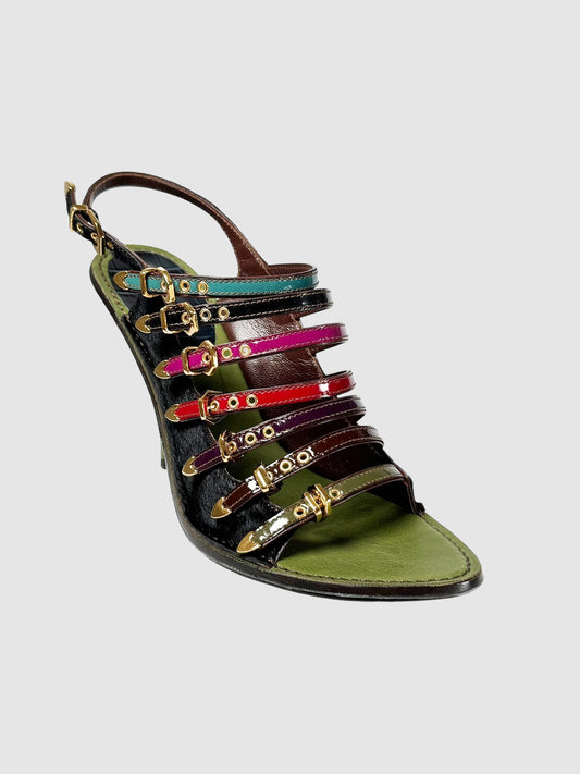 2006 Belt Slingback Pumps