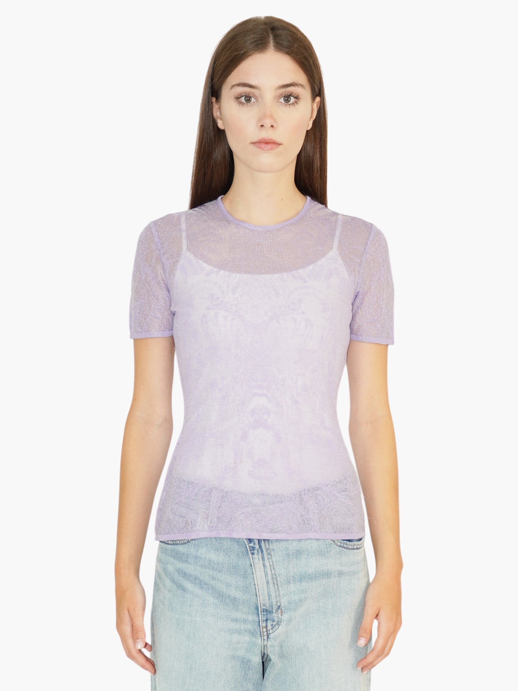 Sheer Printed Top