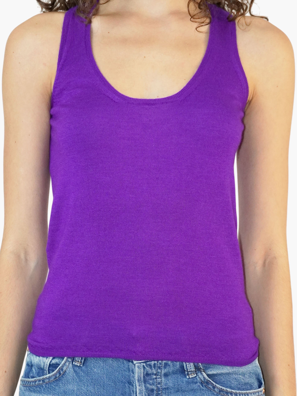 Cashmere Sleeveless Top