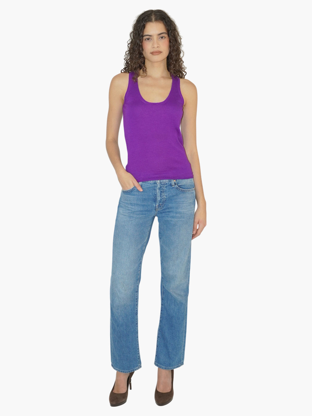 Cashmere Sleeveless Top