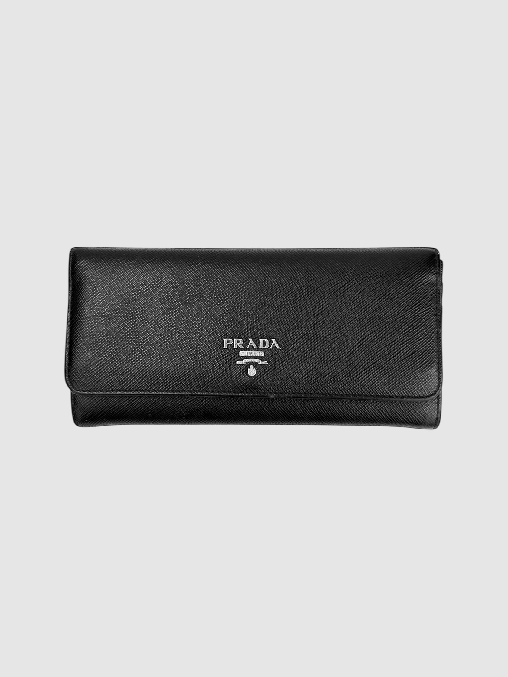 Saffiano Long Wallet