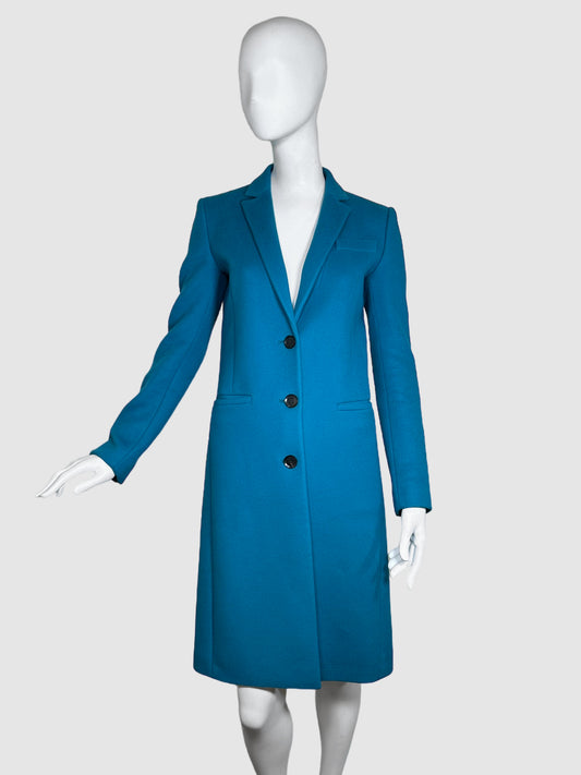 Gucci Single-Breasted Wool Coat - Size 38