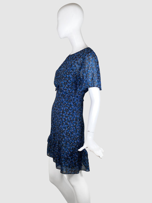Parker Floral Sheer Dress - Size 8