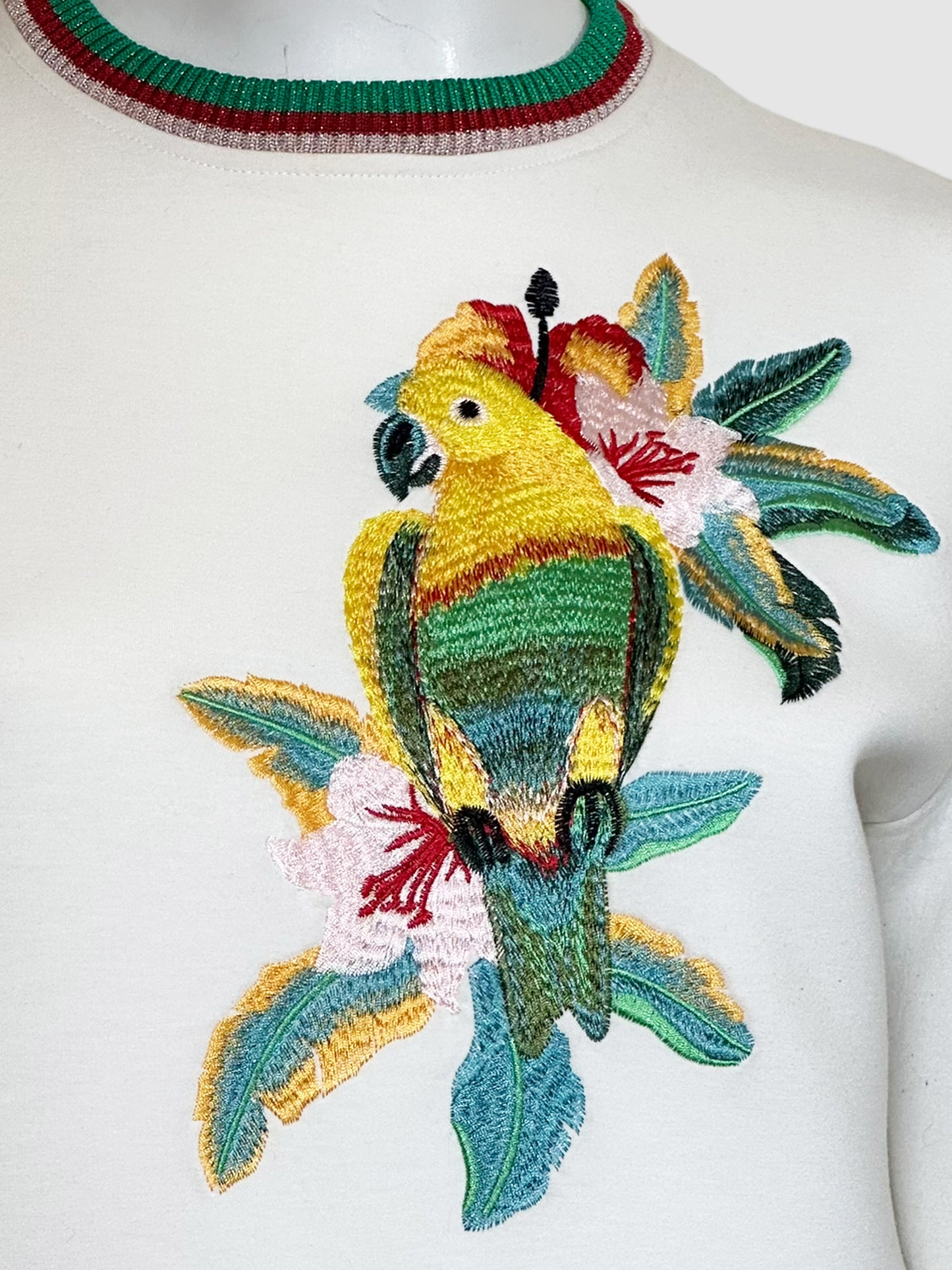 Maje Parrot Embroidery Sweatshirt - Size 1(S)